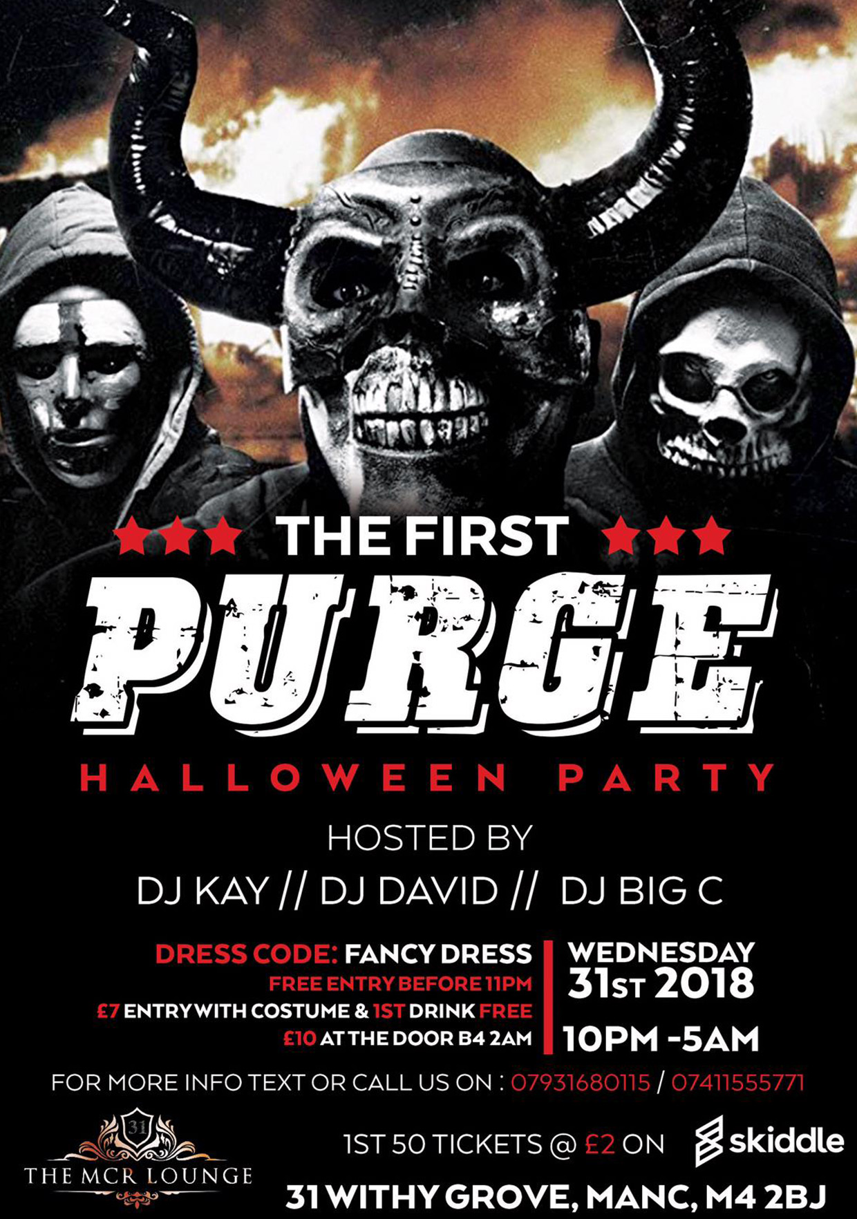 The First Purge Halloween Party