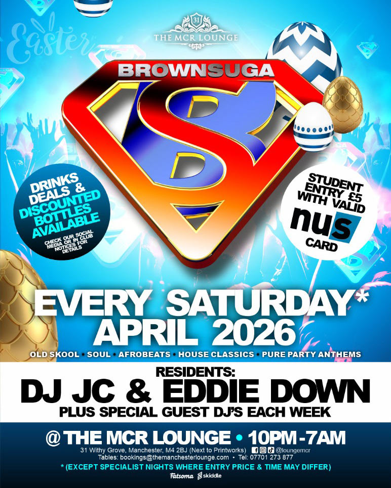 April-Brownsuga- Brownsuga Party at The MCR Lounge