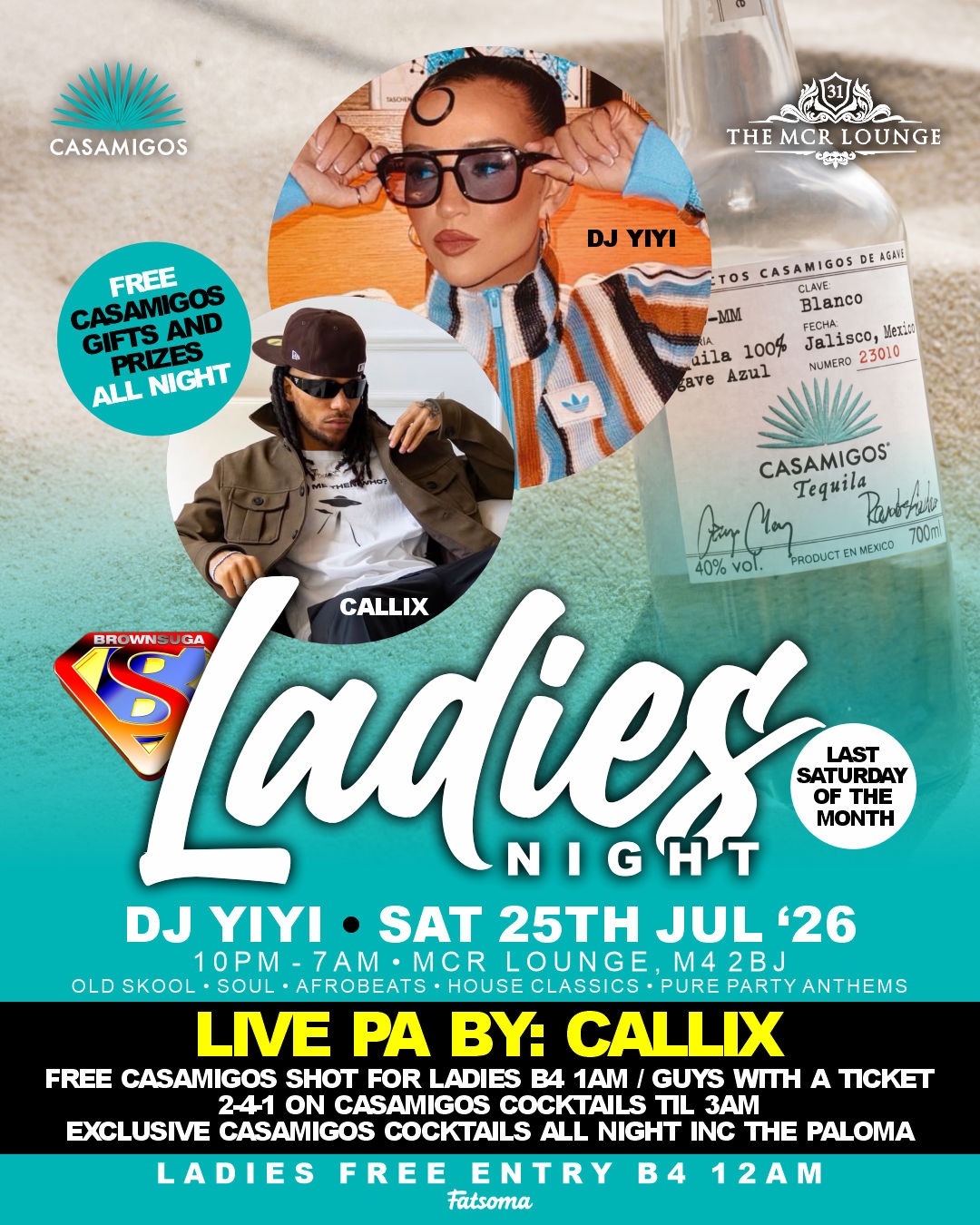 Ladie night july 4;5 Upgrade Firday's At The MCR Lounge
